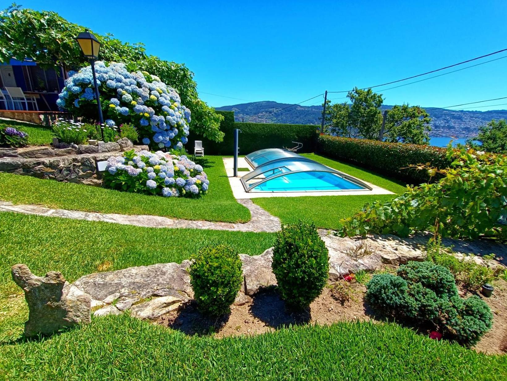 Remanso Azul Villa Moaña Dış mekan fotoğraf